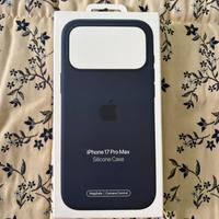 Iphone 17 pro max silicone case midnight magsafe
