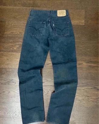 Levis’s 551 Corduroy Costine blu scuro Vintage w30