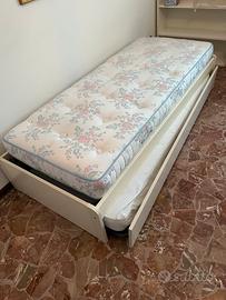 Letto con secondo letto estraibile