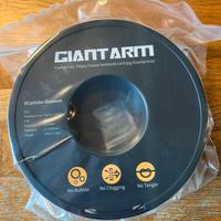 Filamento PLA Giantarm 1.75mm - 1kg NERO-SIGILLATO