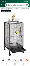 gabbia nuova solo montata