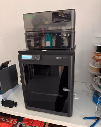 Bambulab p1s + sunlu heater