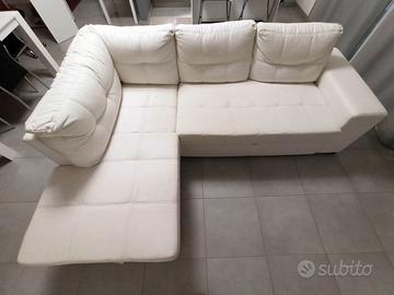 Divano letto angolare con penisola