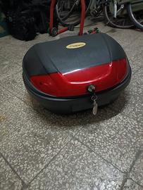 Bauletto moto 50 litri più staffa bauletto per mot