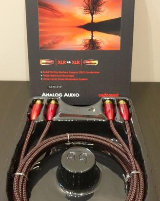 Cavo Hi-Fi XLR di segnale Audioquest RED RIVER XLR