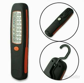 LAMPADA TORCIA 24 LED CON GANGIO CALAMITA FARO