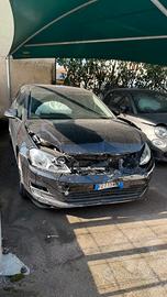 Golf 7 incidentata