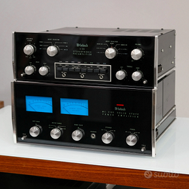 MC INTOSH C28 PREAMP E MC2105 AMP - 220 VOLT