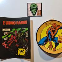 Uomo Ragno adesivi, tatuaggi anni 80 - 90