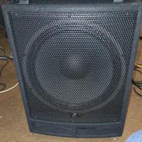 impianto audio dj passivo 