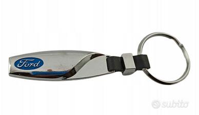 PORTACHIAVI FORD IN ACCIAIO INOSSIDABILE NUOVO