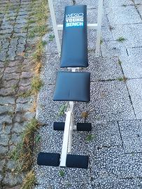 Panca per pettorali e gambe
