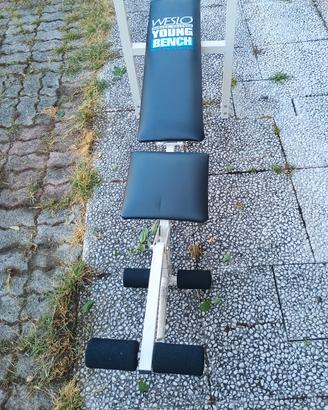 Panca per pettorali e gambe
