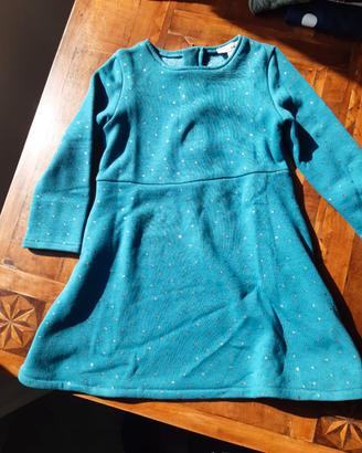 vestito bambina maniche lunghe 5 anni