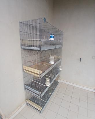 gabbie da 120 semi nuove per non utilizzo