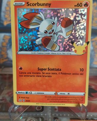 Pokemon Scorbunny 16/25 Mc
Donald ...