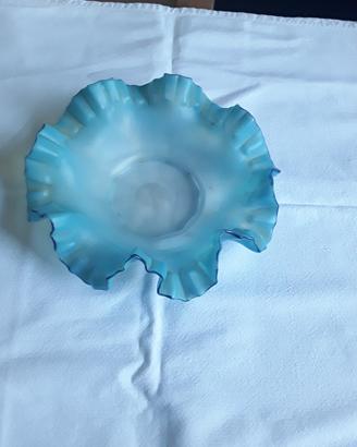Centrotavola in vetro Fenton Art Glass anni 50