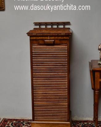 Schedario-classificatore  serrandina con leggio