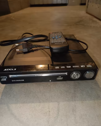 Lettore DVD DivX Audiola DVX 2025USB con Telecoman