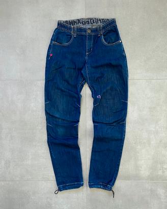 Pamtalone denim arrampicata E9
