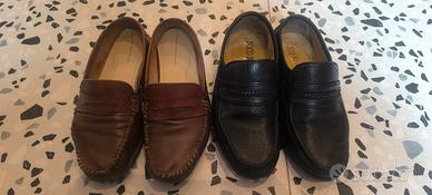 scarpe in cuoio da uomo