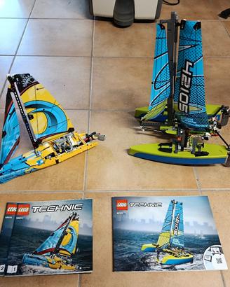 Lego Technic 42074 e 42105