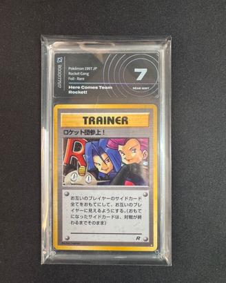 Trainer Rocket Gang 1997 JP Foil-Rare Gradato 7 NM