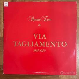Renato Zero vinile 33 giri Via Tagliamento