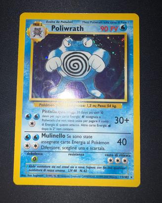 Poliwrath Holo Set Base 13/102