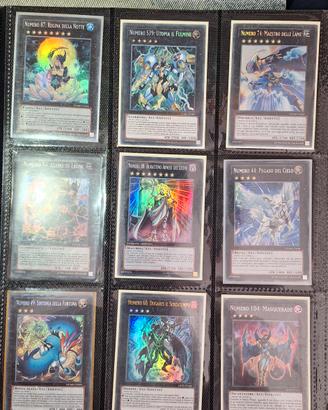 Lotto album Yu-Gi-Oh! carte numero xyz
