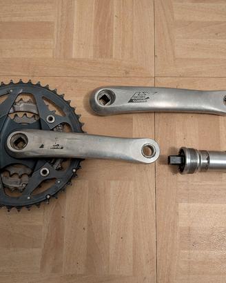 corona tripla + pedivella Shimano LX Vintage 