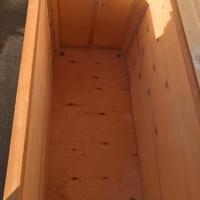 Cassapanca antica di vero legno