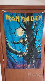 Poster Bandiera Iron Maiden - Fear of the Dark