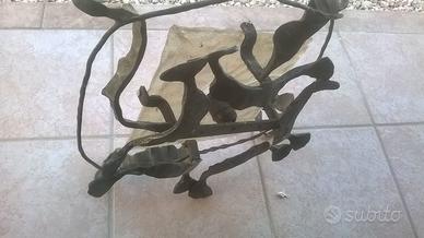 lampada ferro battuto