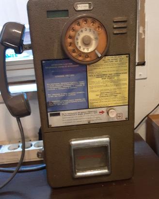 Telefono ☎️ a gettoni anni 60