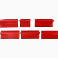 Mensola Kartell anni 70 rossa Marcello Siard