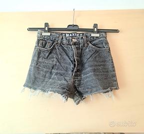 Pantaloncini Jeans Grigio Vintage Y2K  Maxim  M