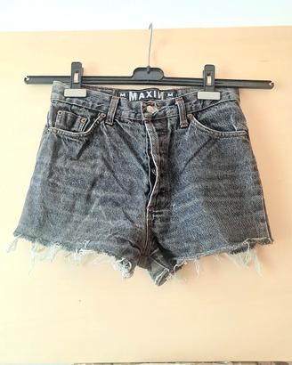 Pantaloncini Jeans Grigio Vintage Y2K  Maxim  M