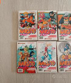 Manga Naruto volumi 1-8