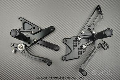 Pedane arretrate MV AGUSTA BRUTALE 750 / 910 2003