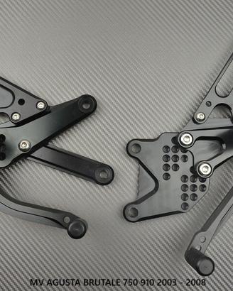 Pedane arretrate MV AGUSTA BRUTALE 750 / 910 2003