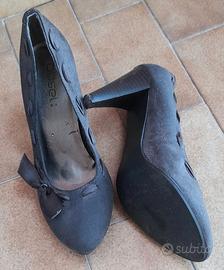 Scarpe décolleté grigie perfette donna