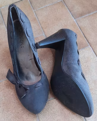Scarpe décolleté grigie perfette donna