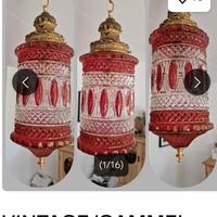 lampadario lampada lanterna anni 50 da villa  