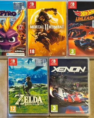 Stock Giochi Nintendo Switch