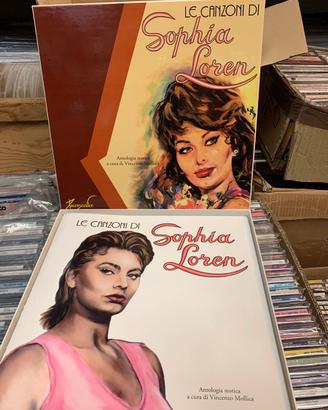 Cd  box le canzoni di Sophia Loren