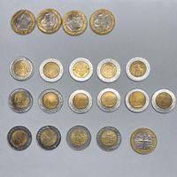 lotto 20 monete bimetalliche da 500 e 1000 lire