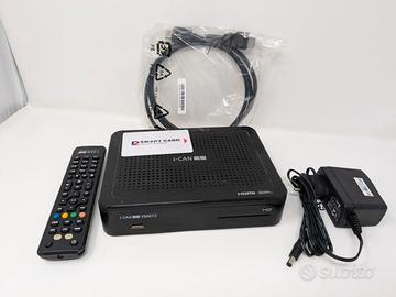 DECODER DIGITALE TERRESTRE i-CAN 3900T2 DVB-T2