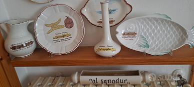  brocche piatti smaltati vecchi locali