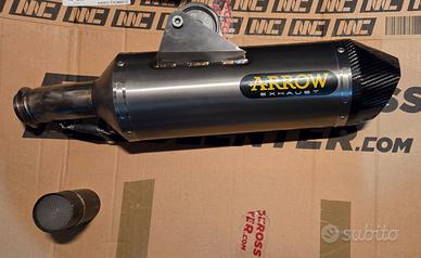 Scarico Arrow titanio/carbonio KTM 690